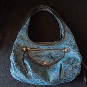 Simply Vera, hobo bag, blue and black